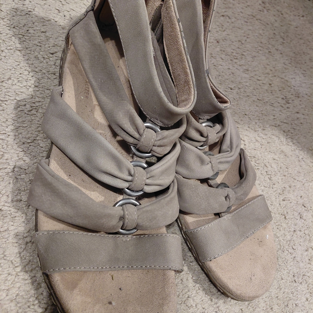 Velvet Bohemian Taupe Women's Sandals